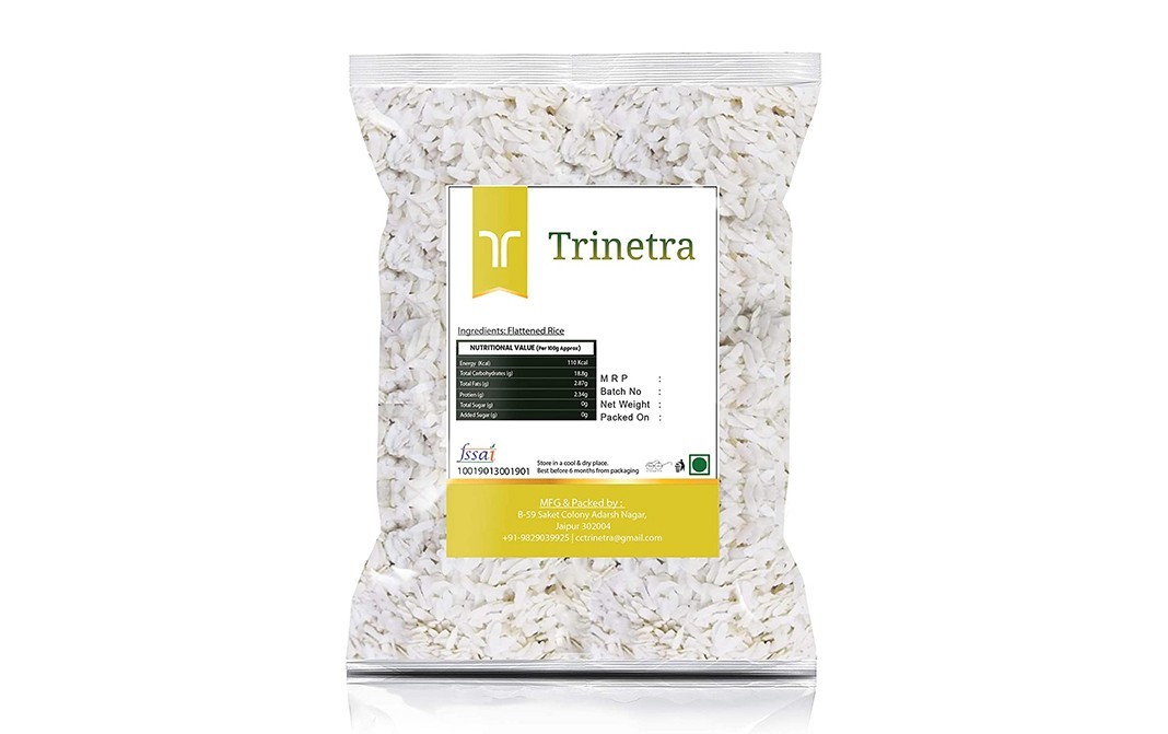 Trinetra Flattened Rice    Pack  500 grams